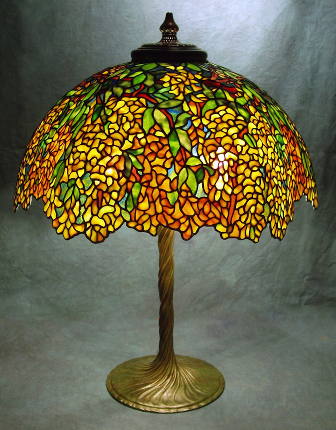 tiffany laburnum lamp