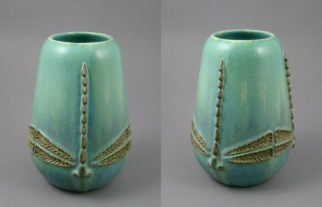 2010 Limited Edition Dragonfly Vase