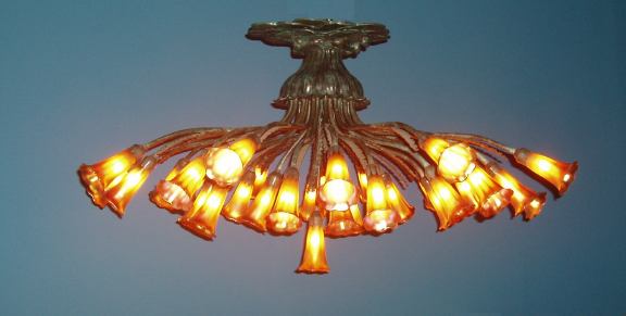 Lamp of the Week – 31 Light Lily Ceiling Fixture