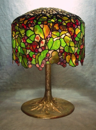 18" Grape Lamp - Created in 1987