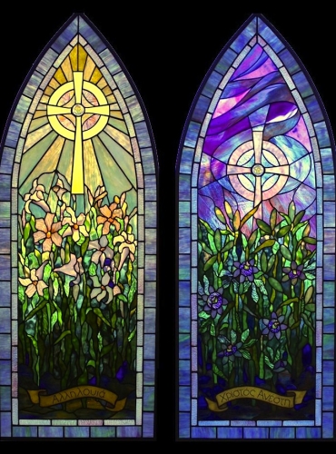 Easter Windows - Created in 2015