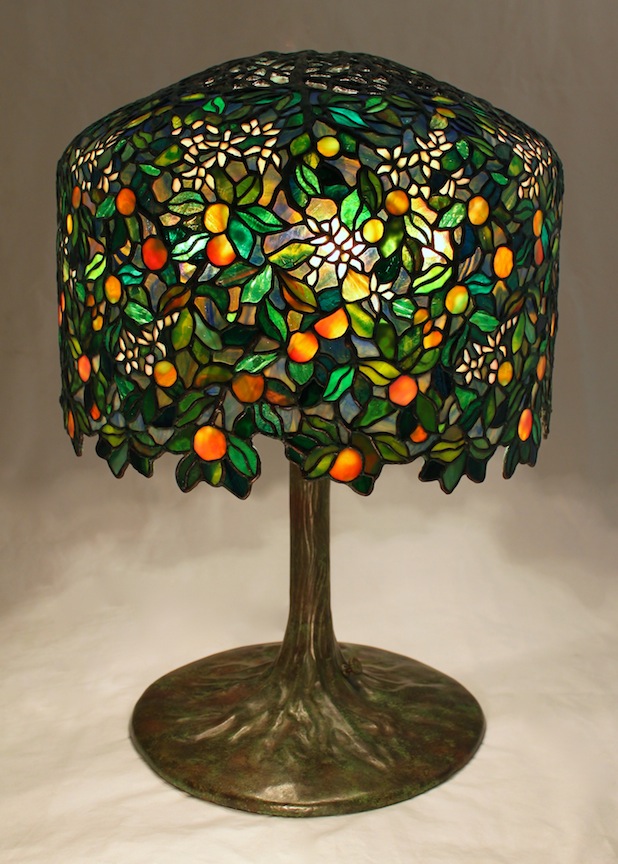 18″ Calamondin Orange Tree Lamp
