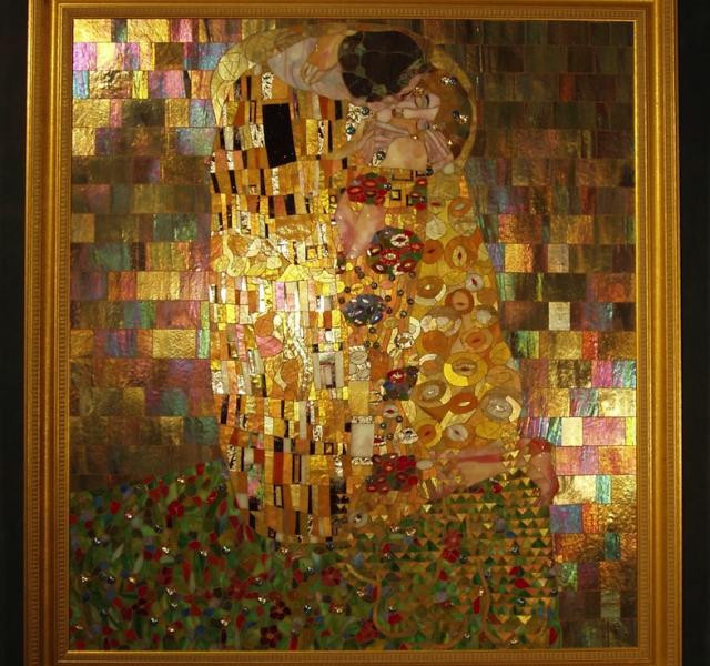 Mosaic of the Week: The Kiss