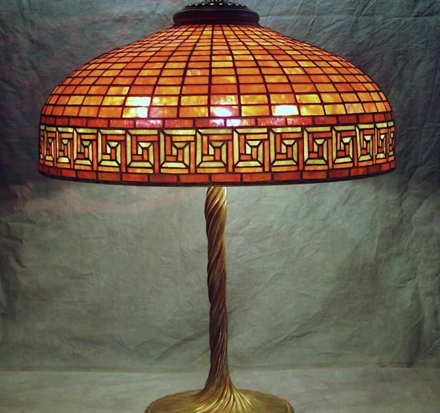 Lamp of the Week: 22″ Greek Key