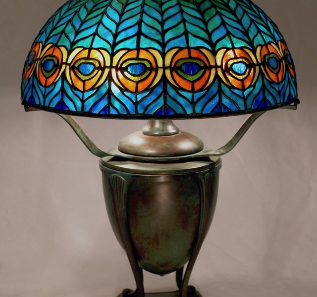 Lamp of the Week: 16″ Peacock Feather