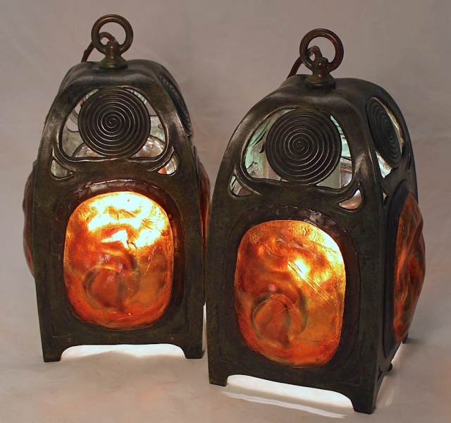 Turtleback Hanging Lanterns