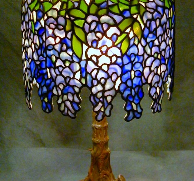 Lamp of the Week: 10″ Pony Wisteria