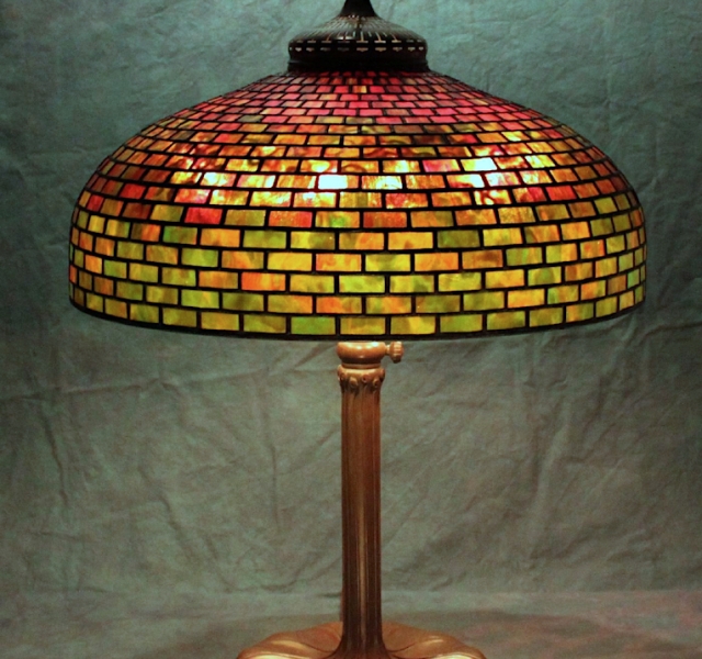 Lamp of the Week: 22″ Geometric Brickwork