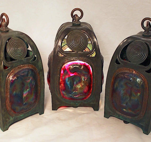 Turtleback Lantern Trio