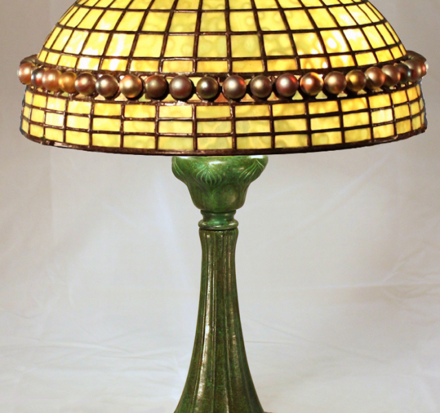 Lamp of the Week: 16″ Geometric with Lustre Balls