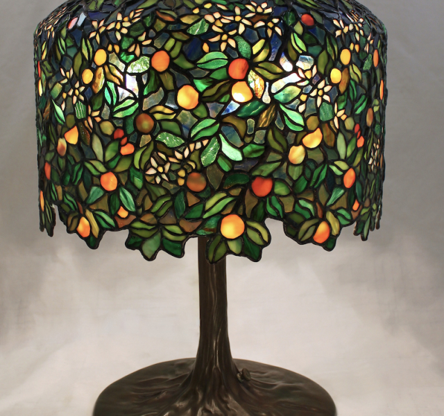 18″ Calamondin Orange Tree Lamp